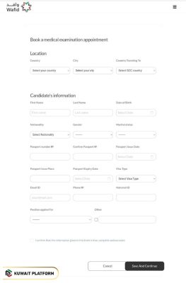 Steps for Booking GAMCA Medical Appointment Online