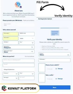 How to Register Globe SIM Card