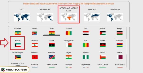 Indian Passport Renewal Steps in Kuwait