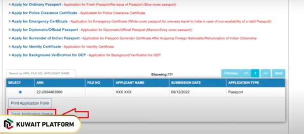Indian Passport Renewal Steps in Kuwait