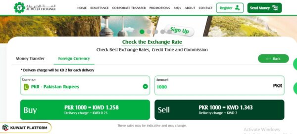 Al Mulla Exchange Rate PakistanToday