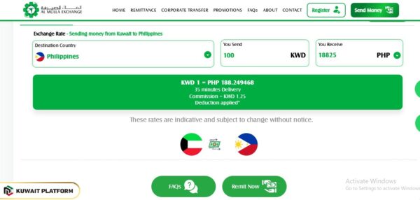 Al Mulla Exchange Rate Today philippines